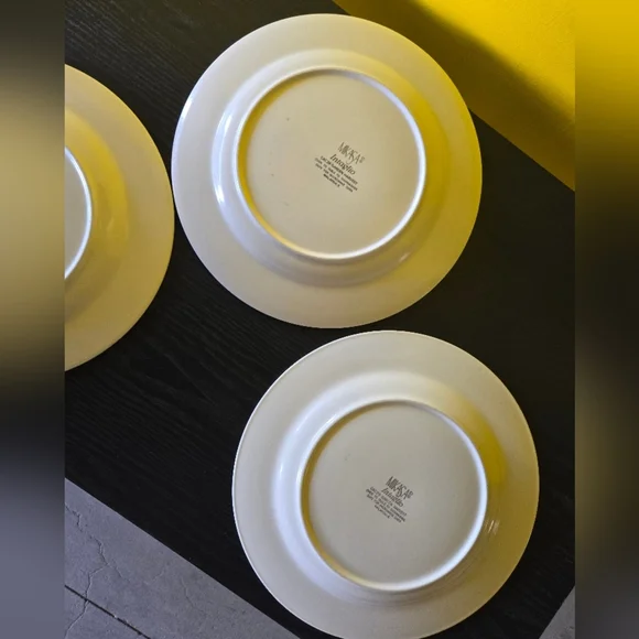 Vintage Mikasa Garden Harvest Intaglio Set of 4 Dinner Plates Sz 11" READ - Picture 9 of 14